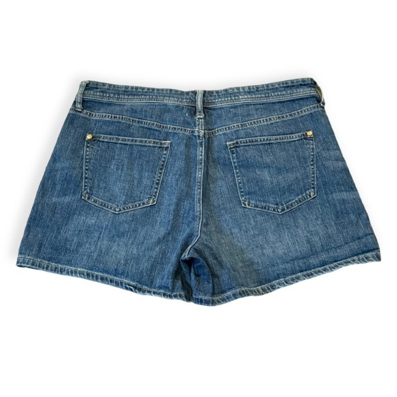 ANTHROPOLOGIE Pilcro Low Rise Slim Boyfriend Denim Shorts Size 32 NEW - Picture 5 of 8